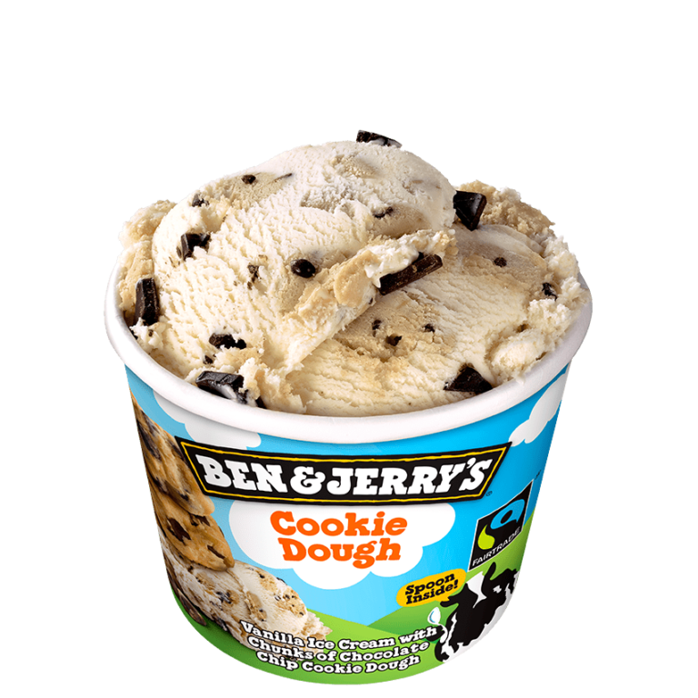 Ben and Jerry cookie Dough.